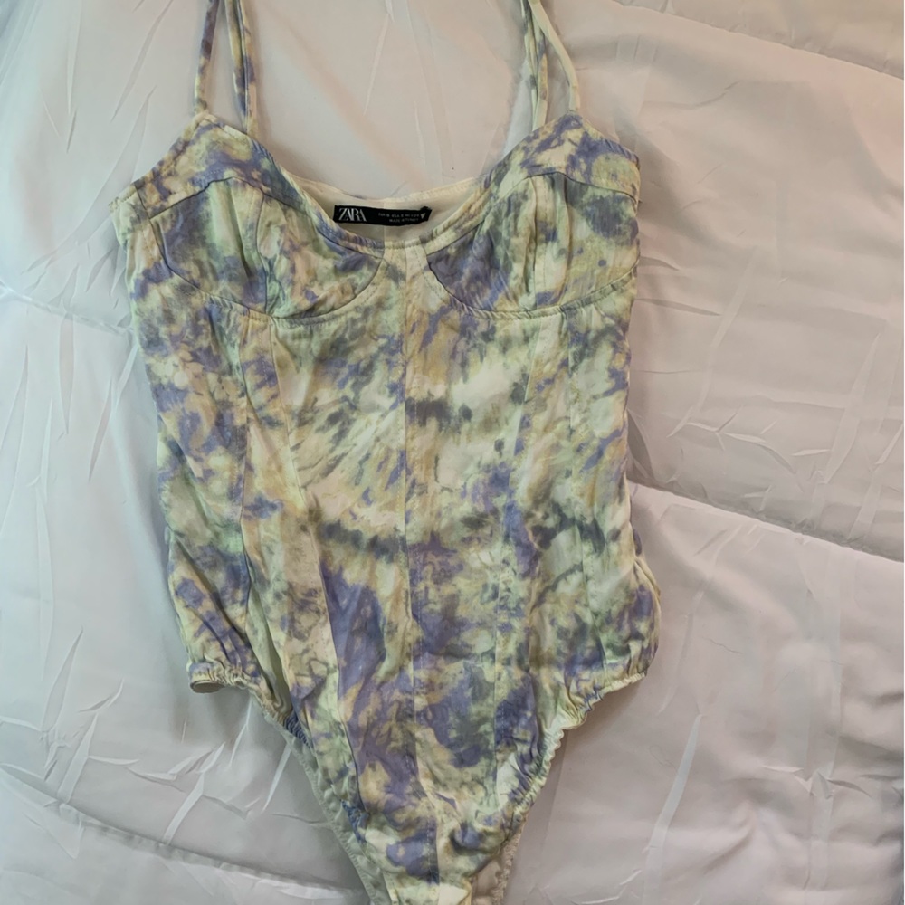 Zara Satin Bodysuit